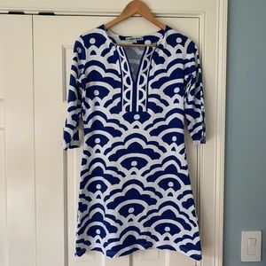 Barbara Gerwit dress slit neck size S